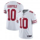 Men's Jimmy Garoppolo #10 49ers Limited Player Jersey White