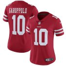 Women's Jimmy Garoppolo #10 49ers Limited Player Jersey Red