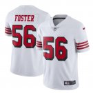 Men's Reuben Foster #56 49ers Color Rush Limited Player Jersey White