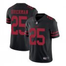 Men's Richard Sherman #25 49ers Limited Player Jersey Black