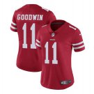 Women's Marquise Goodwin #11 49ers Limited Player Jersey Red