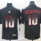 Men's Jimmy Garoppolo #10 49ers Limited Player Jersey Black Smoke Fashion