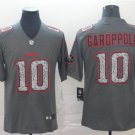 Men's Jimmy Garoppolo #10 49ers Static Limited Player Jersey Gray