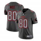 Men's Jerry Rice #80 49ers Static Limited Player Jersey Gray
