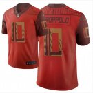 Men's Jimmy Garoppolo #10 49ers City Edition Limited Player Jersey Red