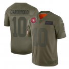 Men's Jimmy Garoppolo #10 49ers 2019 Salute to Service Limited Player Jersey Camo
