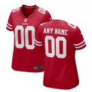 Custom Women's 49ers Limited Jersey Red