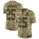 Men's Richard Sherman #25 49ers Salute to Service Limited Player Jersey Camo
