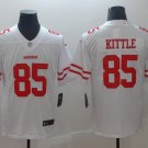 Men's George Kittle #85 49ers Limited Player Jersey White