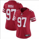 Women's Nick Bosa #97 49ers Limited Player Jersey Red