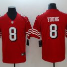 Men's Steve Young #8 49ers Color Rush Limited Player Jersey Red