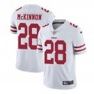 Men's Jerick McKinnon #28 49ers Limited Player Jersey White