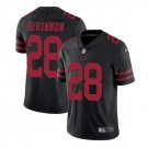 Men's Jerick McKinnon #28 49ers Limited Player Jersey Black