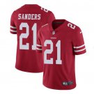 Men's Deion Sanders #21 49ers Limited Player Jersey Red