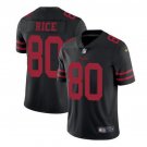 Men's Jerry Rice #80 49ers Limited Player Jersey Black