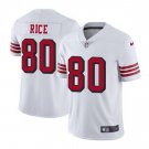 Men's Jerry Rice #80 49ers Color Rush Limited Player Jersey White