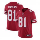 Men's Terrell Owens #81 49ers Limited Player Jersey Red