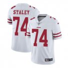 Men's Joe Staley #74 49ers Limited Player Jersey White