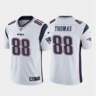 Men's Demaryius Thomas #88 Patriots Limited Player Jersey White