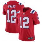 Men's Tom Brady #12 Patriots Limited Player Jersey Red