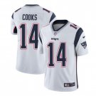 Men's Brandin Cooks #14 Patriots Limited Player Jersey White