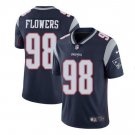Men's Trey Flowers #98 Patriots Limited Player Jersey Navy