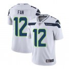 Men's FAN #12 Seahawks Limited Player Jersey White