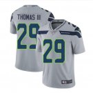 Men's Earl Thomas III #29 Seahawks Limited Player Jersey Gray