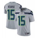 Men's Jermaine Kearse #15 Seahawks Limited Player Jersey Gray