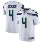 Men's Michael Dickson #4 Seahawks Limited Player Jersey White