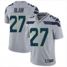 Men's Marquise Blair #27 Seahawks Limited Player Jersey Gray