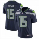 Men's John Ursua #15 Seahawks Limited Player Jersey Navy