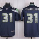 Men's Kam Chancelloer #31 Seahawks Limited Player Jersey Navy
