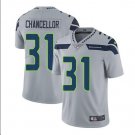 Men's Kam Chancelloer #31 Seahawks Limited Player Jersey Gray