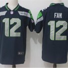 Men's FAN #12 Seahawks Limited Player Jersey Navy