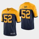 Men's Rashan Gary #52 Packers 2019 Game Player Jersey Navy