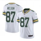 Men's Jordy Nelson #87 Packers Limited Player Jersey White