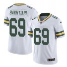 Men's David Bakhtiari #69 Packers Limited Player Jersey White
