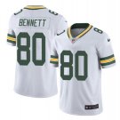 Men's Martellus Bennett #80 Packers Limited Player Jersey White