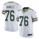 Men's Mike Daniels #76 Packers Limited Player Jersey White