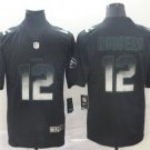 Men's Aaron Rodgers #12 Packers 2019 Limited Player Jersey Black Smoke Fashion