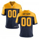 Custom Men's Packers Limited Jersey Navy