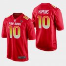 Men's DeAndre Hopkins #10 Texans AFC 2019 Pro Bowl Game Player Jersey Red