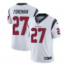 Men's D'Onta Foreman #27 Texans Limited Player Jersey White