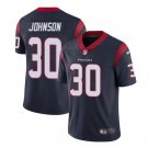 Men's Kevin Johnson #30 Texans Limited Player Jersey Navy