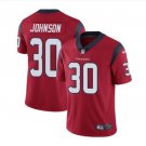 Men's Kevin Johnson #30 Texans Limited Player Jersey Red