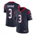 Men's Tom Savage #3 Texans Limited Player Jersey Navy