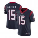 Men's Will Fuller V #15 Texans Limited Player Jersey Navy