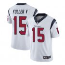 Men's Will Fuller V #15 Texans Limited Player Jersey White