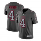Men's Deshaun Watson #4 Texans Static Limited Player Jersey Gray